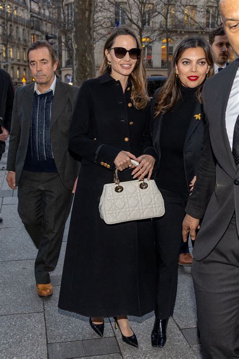 angelina jolie bags|lady dior bag celebrities.